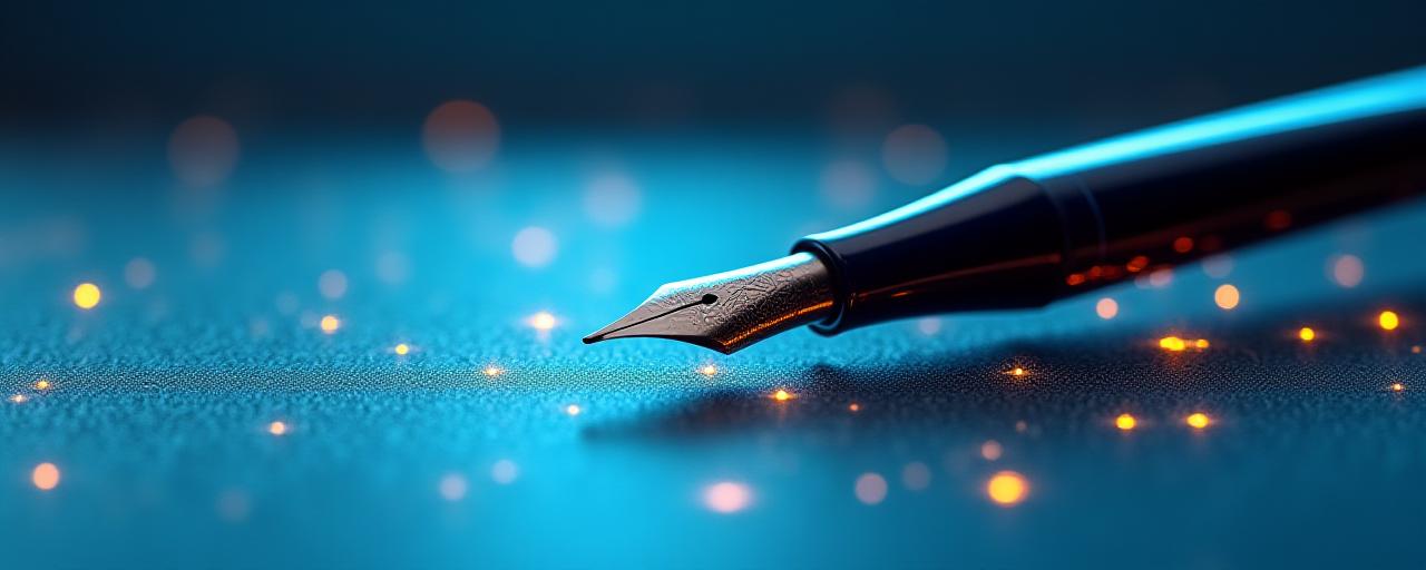 Abstract representation of digital security and legal documents